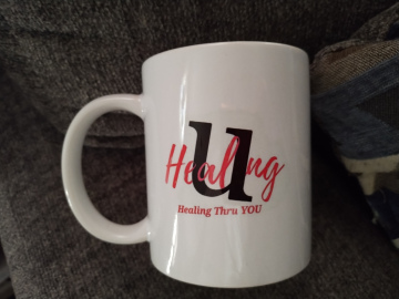 Healing Thru U Coffee Mug